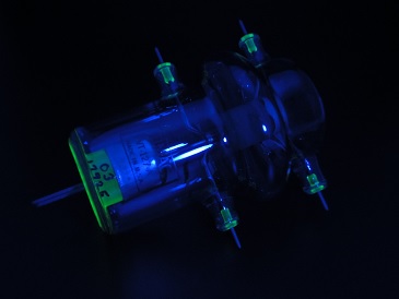 EIMAC VT-127A　ウランガラス　紫外線LED